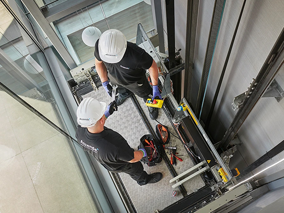 New elevator installation service